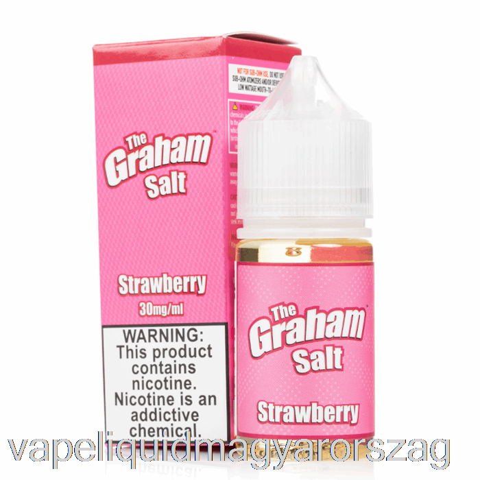 Eper Só - A Graham - Mamasan E-liquid - 30 Ml 30 Mg Vape E Cigi